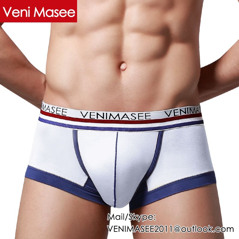 Wholesale Hot Sale High Quality Brand Veni Masee Fashion Modal Boxer Shorts OEM/ODM China Men Underwear Factory