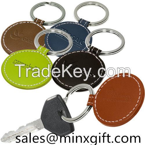 2015 promotional custom shaped metal rotating keychain