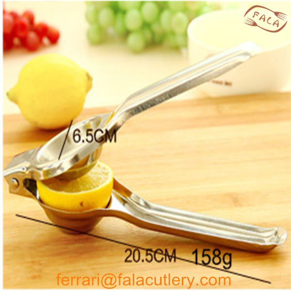 Hot New Hand Press Food Grade Stainless Steel Lemon Squeezer