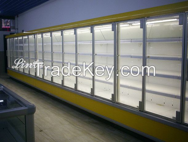 commercial refrigerator showcase /feeezer /chiiller series with glass door