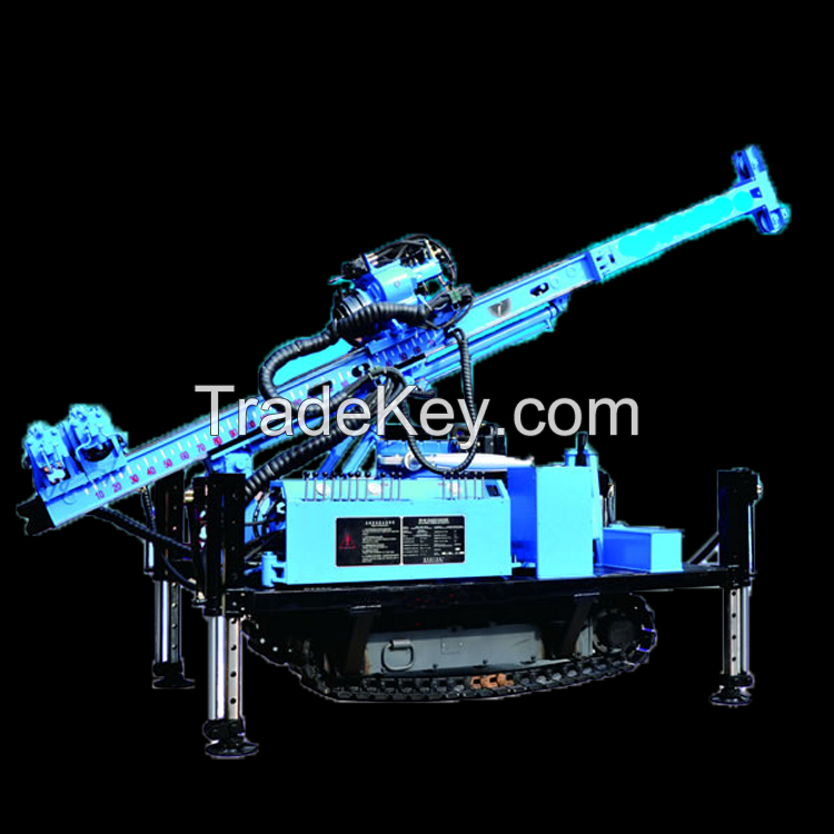 GXY-100 powerful engine crawler drilling machine