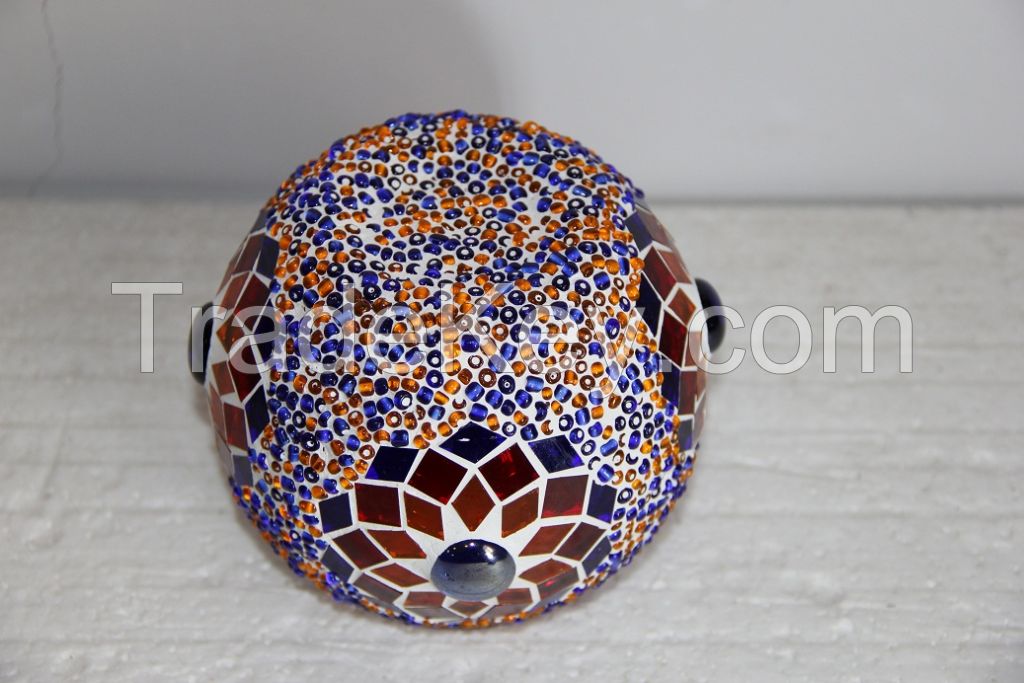 mosaic candle holder , lamps of mosaic of turkey.marriage decoration