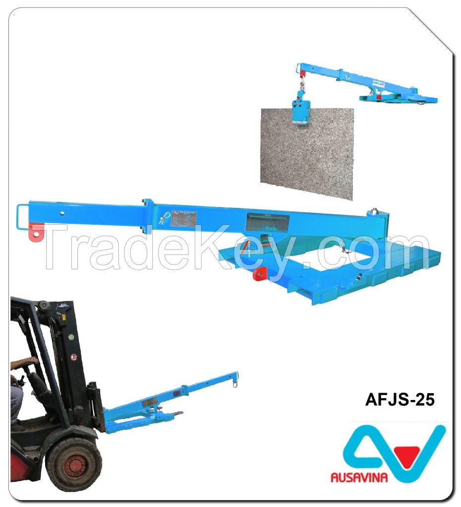 SWING ARM FORKLIFT BOOM