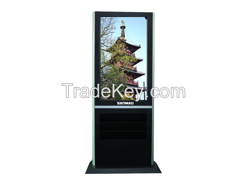 SANMAO 55 Inch Floor Standing LCD Commercial Advertising Display Media Player Machine