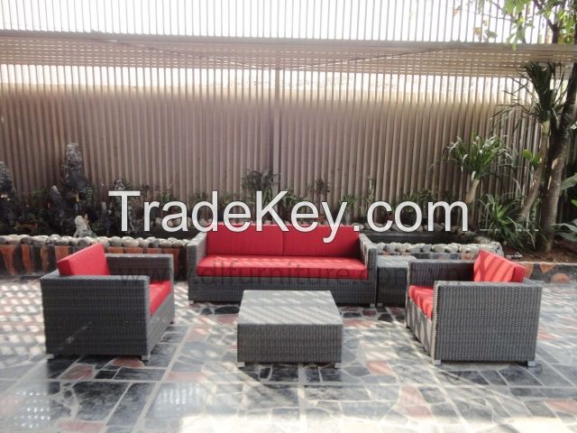 Wicker poly rattan furniture