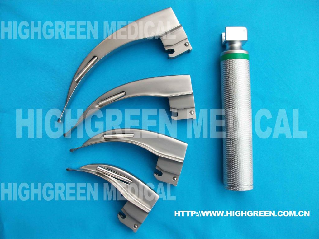 Fiber Optic Anesthesia laryngoscope