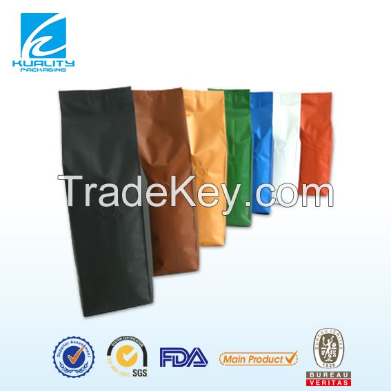 alibaba china supplier 12oz kraft coffee bean bag