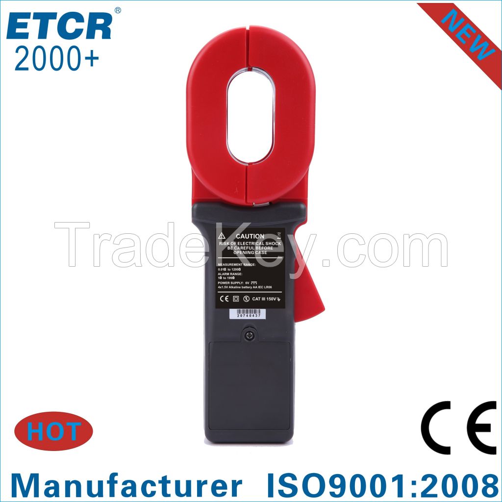 ETCR2000+ Clamp Earth Resistance Tester