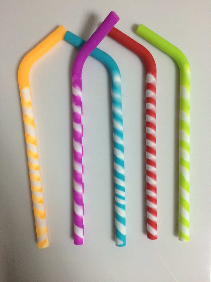 Hot sell in Us Amazon Silicone Drinking Straw