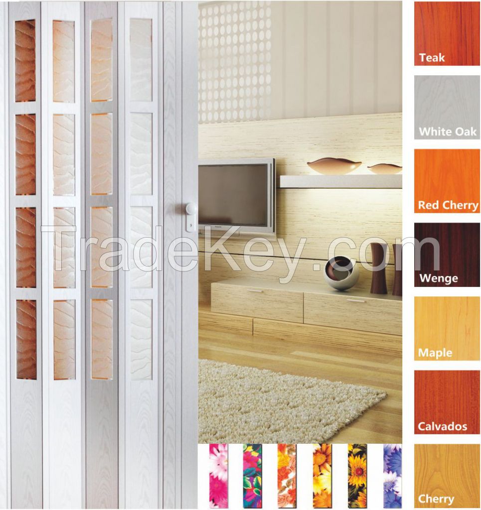 Plastic Glass Sliding Door