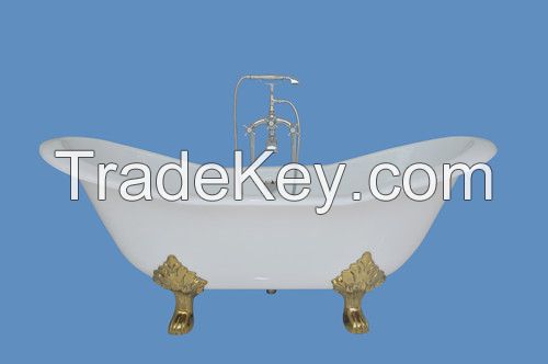 cast iron bath tub