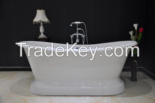 cast iron bath tub