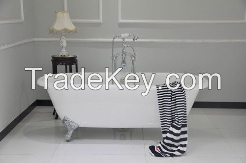 cast iron bath tub