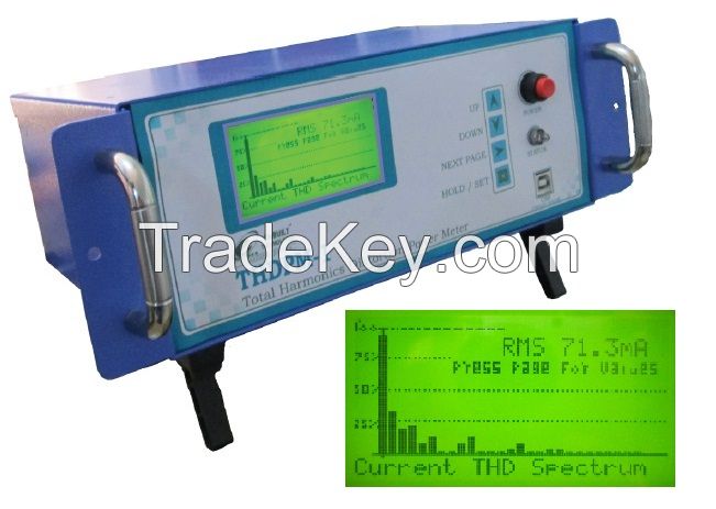 Single Phase Power Analyzer With Harmonic Measurement