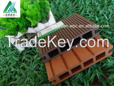 China supplier modern house design outdoor wood plastic composite decking wpc flooring decking 