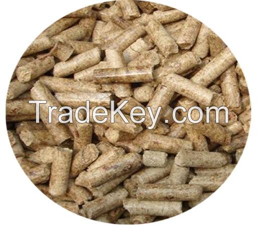 Pure wood pellets