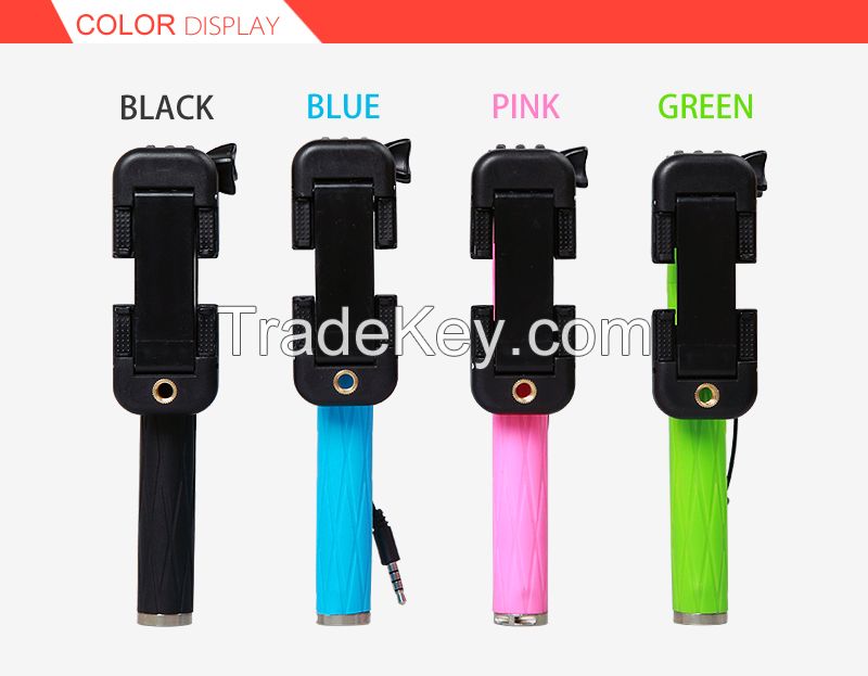 Handheld Mobile Phone Monopod Selfie Stick 