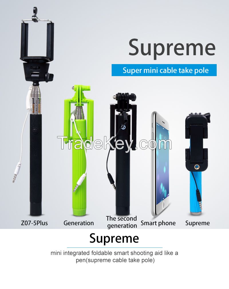 Handheld Mobile Phone Monopod Selfie Stick 