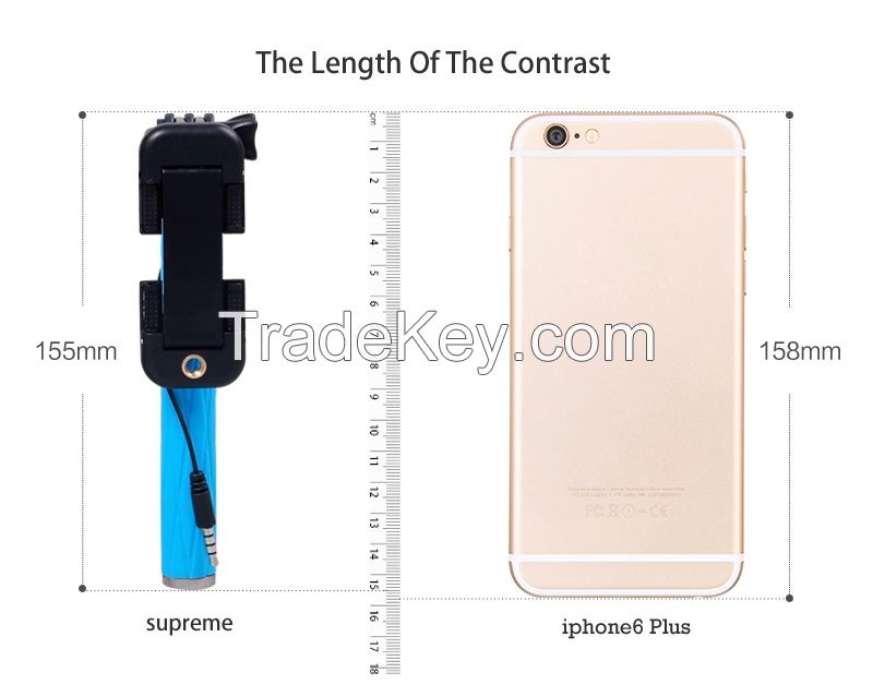 Handheld Mobile Phone Monopod Selfie Stick 