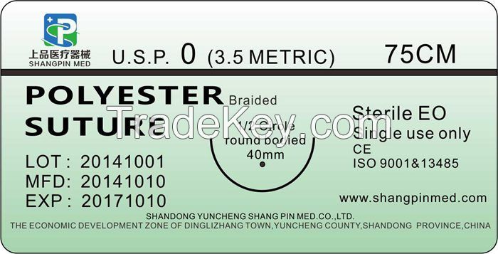 Polyester Braided Suture