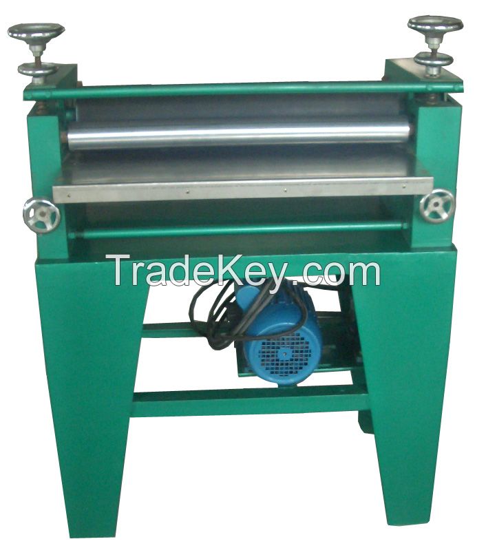 Car license plate roll coating machine