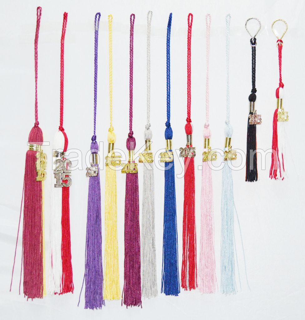 Jumbo Graduation Tassel with a Wooden bead Inside