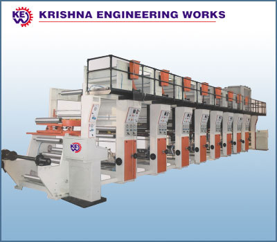 Roto Gravure Printing Machine With On-Line Lamination Machine