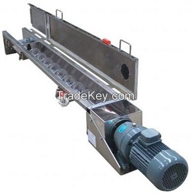 Screw conveyor for silicon sands,rocks,etc