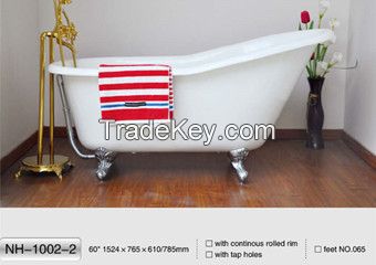 NH-1002-2 Freestanding Cast Iron Bathtub