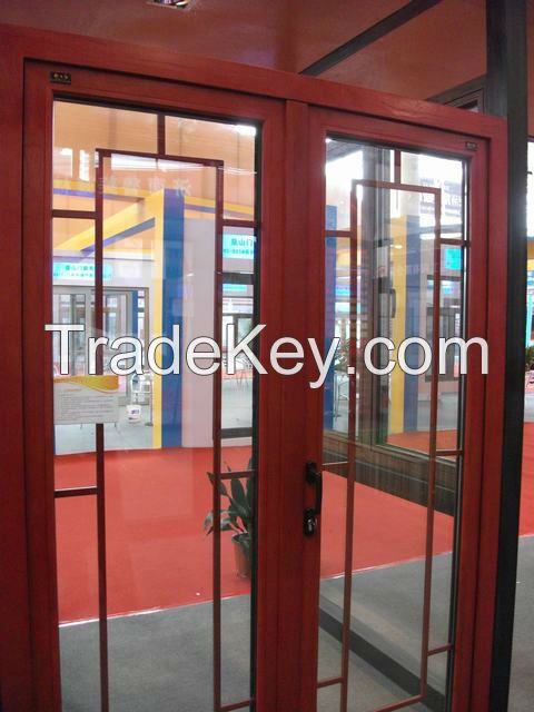 China lowest price aluminium sliding windows and doors with single gla