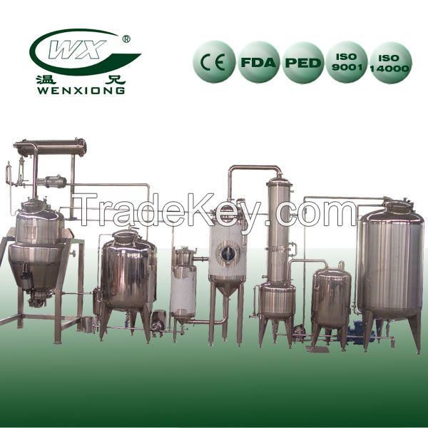 Chinese herbs extraction production line  processing line 