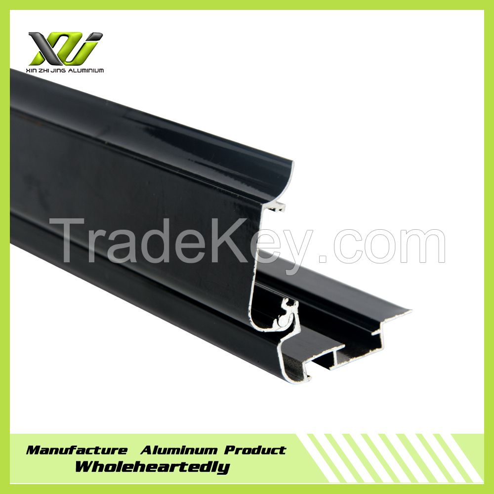 Anodization black extrusion aluminum profile