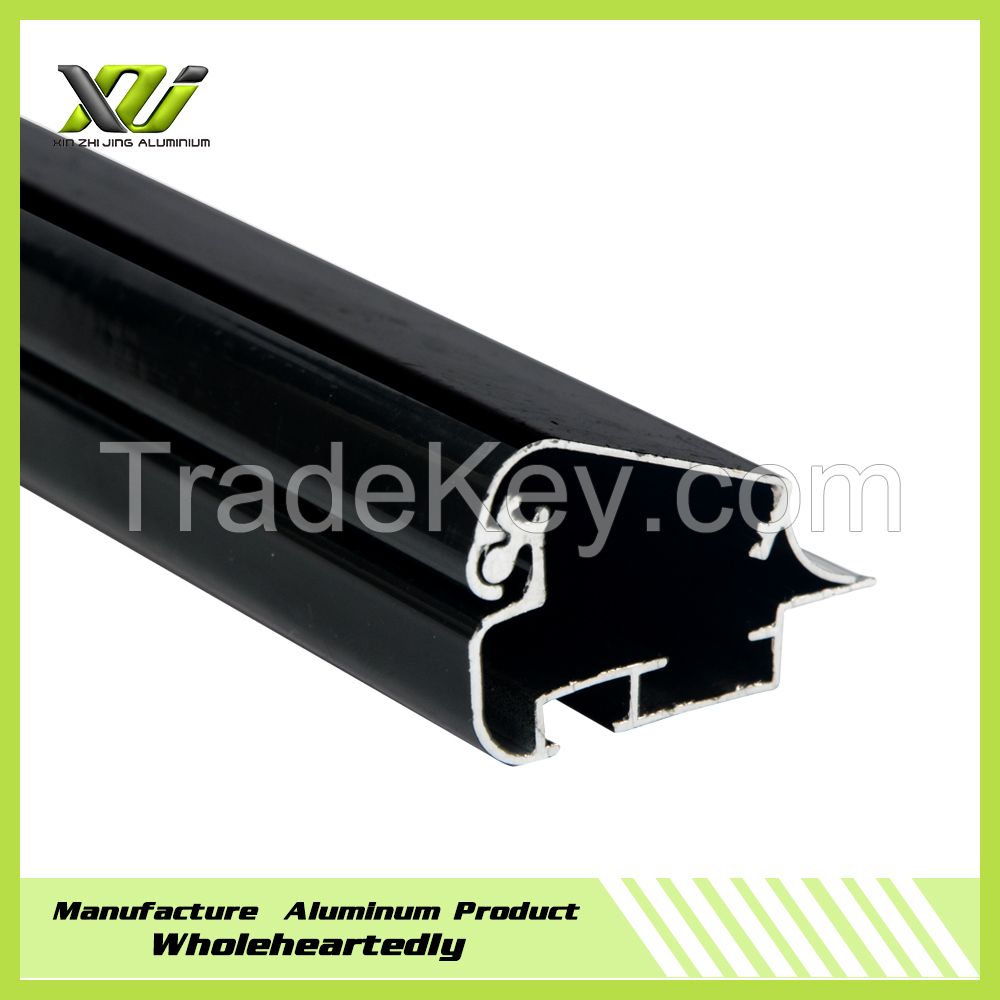 Anodization black extrusion aluminum profile