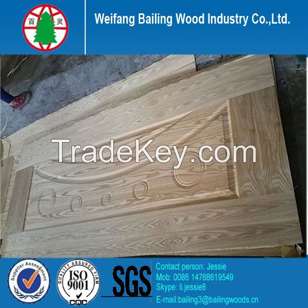 Moulded mdf door skin