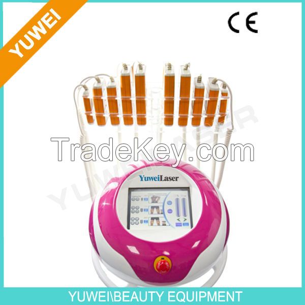 YUWEI New vacuum tripolar rf cavitation slimming machine