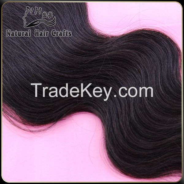 100% brazilian hair weave human hair extensions 7A top quality factory price whosale 