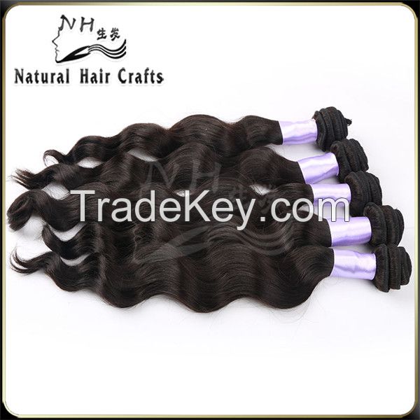 2015 7A Grade Virgin Brazilian Hair Body Wave, Wholesale Price Brazilian Hair Extension