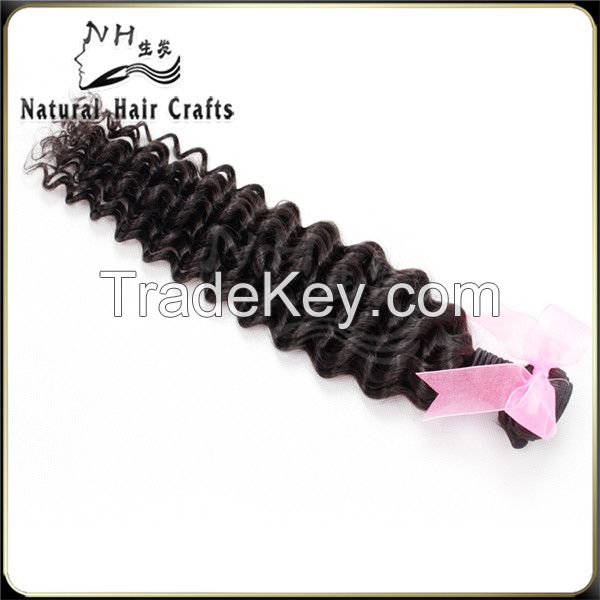 Wholesale popular with competitive price virgin human hair extension