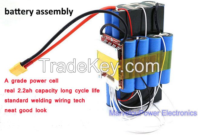 scooter battery pack 36v 4.4ah 10s2p 18650 original cell li-ion battery pack for electric scooter