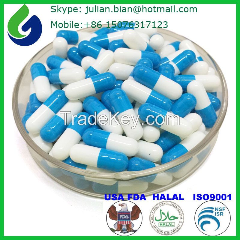 hard empty capsule size 00 0 1 2 3 4 5