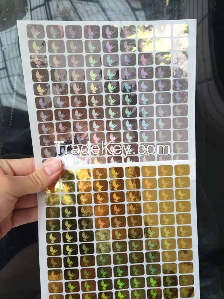 visacard hologram sticker