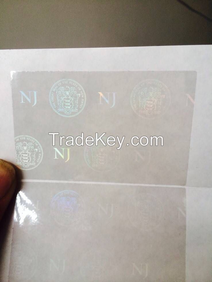 ID hologram overlay