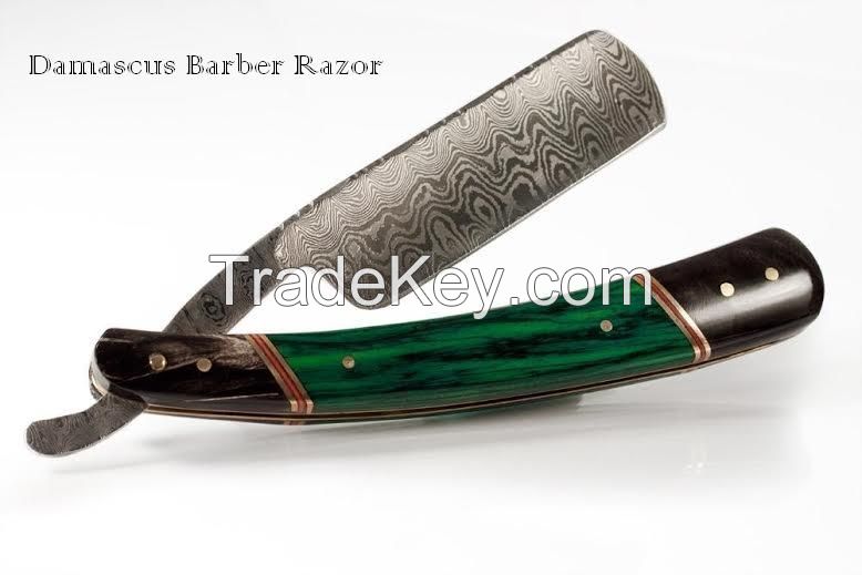 Damascus Barber Razor