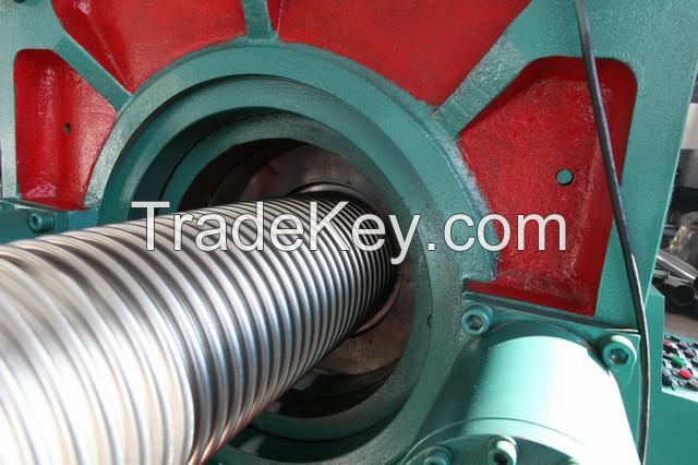 corrugated flexible metal hose making machine