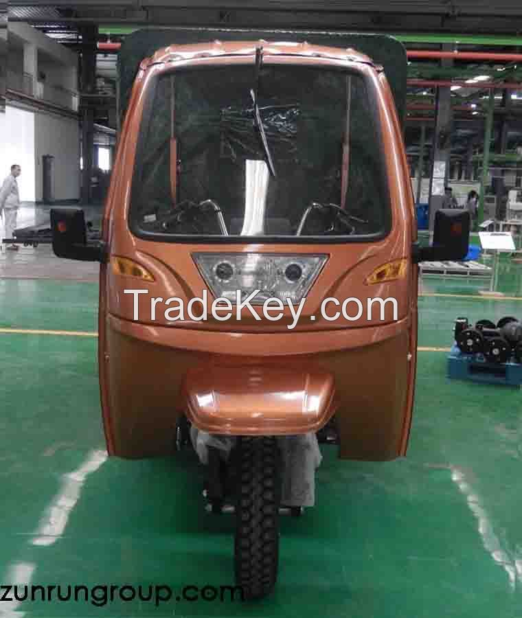 ZR200ZK-KH 200cc water cooled 10 passengers and heavy cargo loading motor tricycle 2