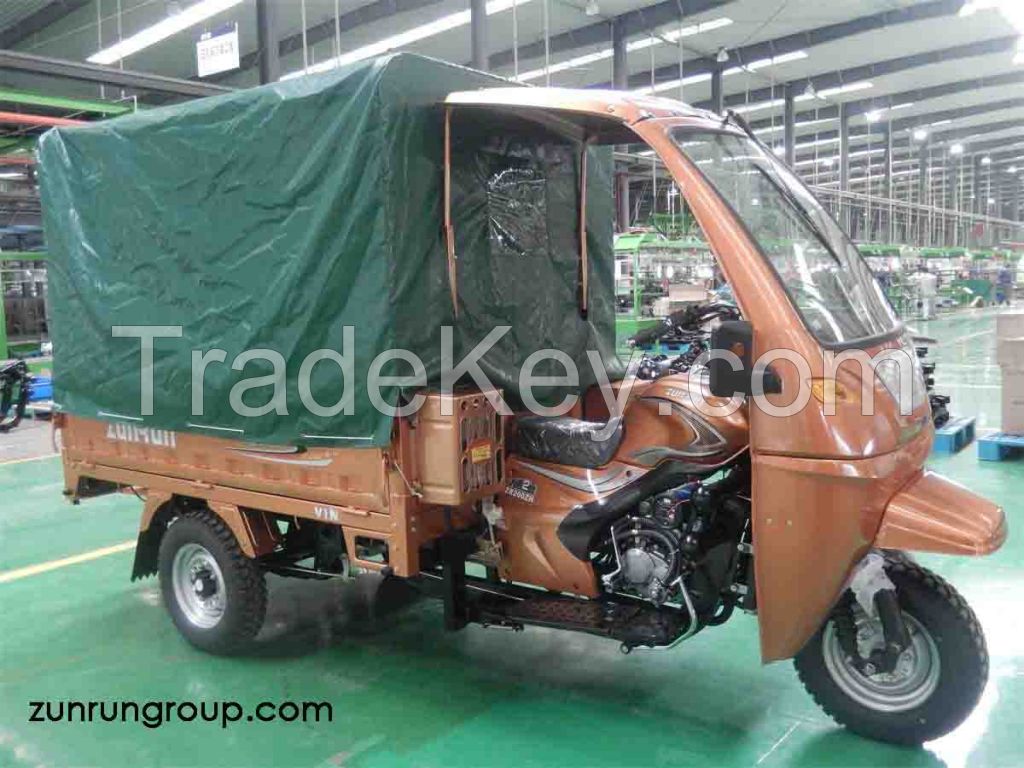 ZR200ZK-KH 200cc water cooled 10 passengers and heavy cargo loading motor tricycle 2