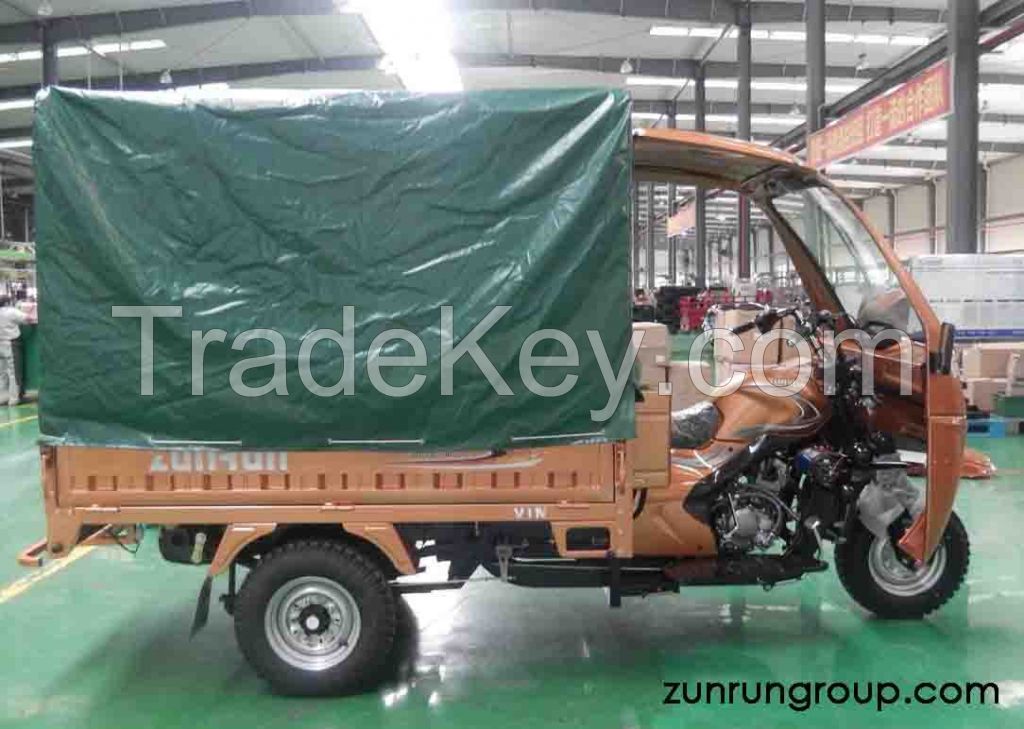 ZR200ZK-KH 200cc water cooled 10 passengers and heavy cargo loading motor tricycle 2