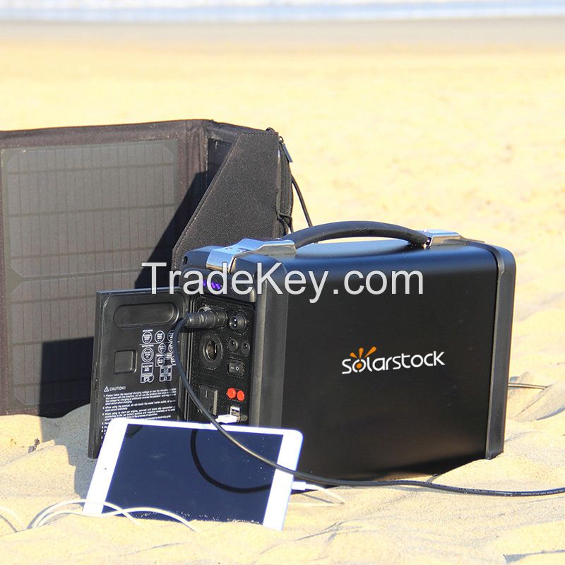 Indoor Outdoor Renewable Portable Emergency Solar Generator Off Grid