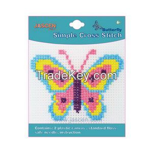 DIY Sewing Cross Stitch Needlepoint Craft for kids