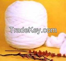 Raw White Wool